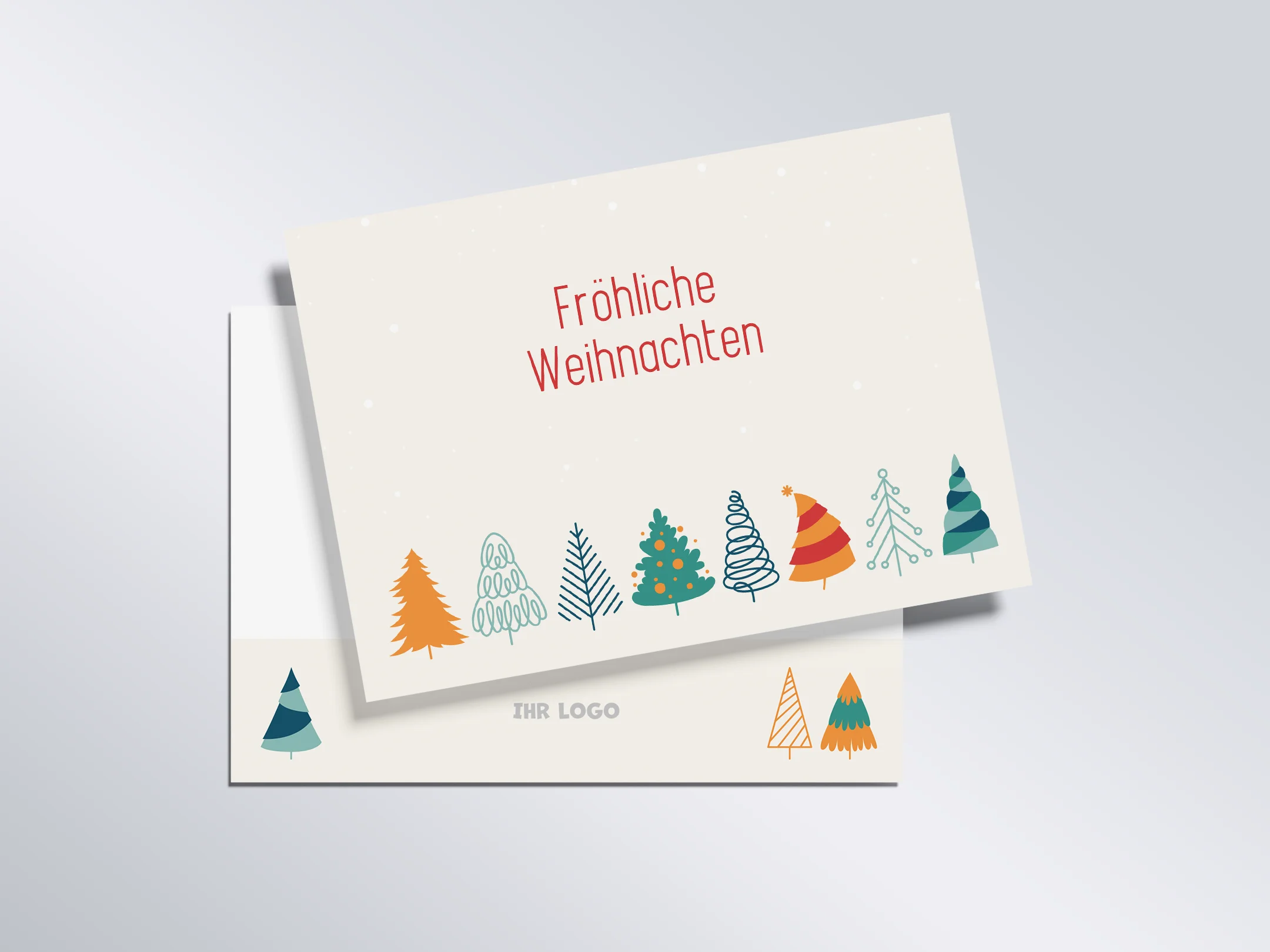 Weihnachtskarte A6 quer