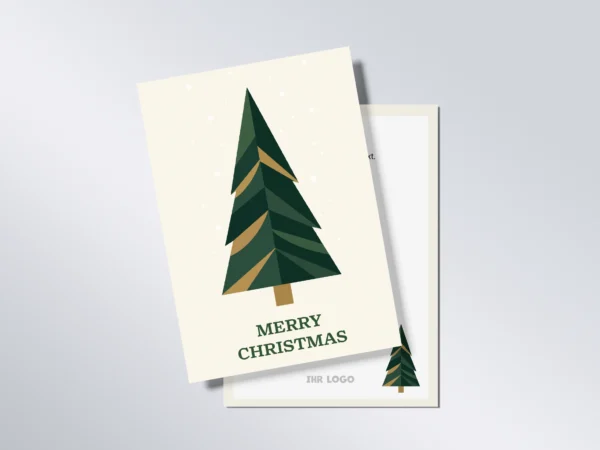 Weihnachtskarte „Baum2“ A6 hoch
